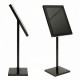 4 x A4 Black Star Menu Display Stand