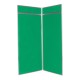 2 Panel Jumbo Kit with Header Boards - Aluminium Frame