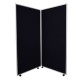 2 Panel Mobile Folding Display Kit - Aluminium Frame