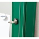 Cyclone 2 Door External Noticeboard with Painted Frame - IP 55 Weatherproof Rated