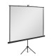 Eyeline Basic Tripod Projection Screen - With and Without Black Borders