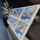 4 x A3 Freestanding LED Window Display - Available in White or Black