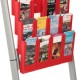 Expanda-Stand with Coloured Acrylic Pockets - Brochure Size - DL / A5 / A4