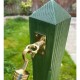 Fir Green Rustic Rope Barrier Post