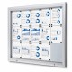 Premium Outdoor Magnetic Noticeboard - IP56 Weatherproof Rated