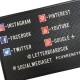 Social Media & Currency Econ Peg Letter Set