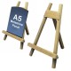 Tabletop Easel with Optional A5 Chalkboard Panel
