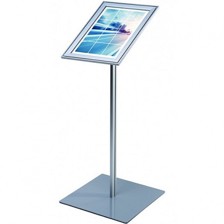 A4 & A3 Designer Info Point and Menu Stand White Light Display