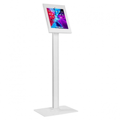 Heavy Duty Kiosk Mount Standing Tablet Holder, Anti Theft, Anti Tamper,  Lockable Enclosure for iPad Pro 12.9