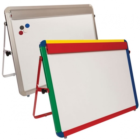 Little Rainbows Classroom Whiteboard Easel Single/Double Sided White Light  Display